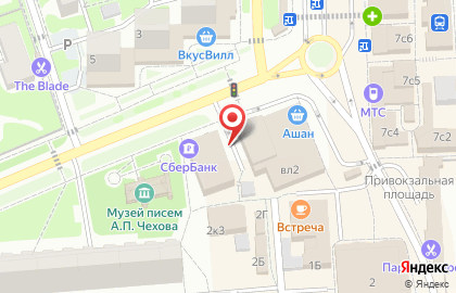 Башмаг в Чехове на карте