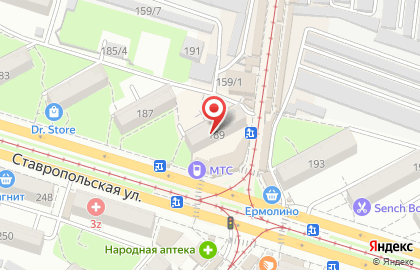 Компания по выдаче займов Экспресс-Финанс на Ставропольской улице на карте