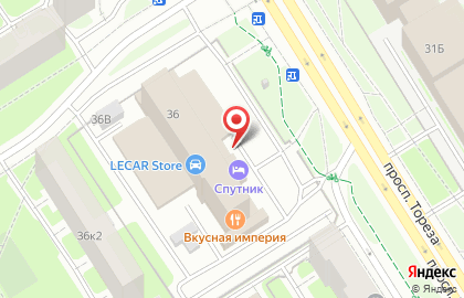 Банкомат Промсвязьбанк на проспекте Тореза на карте