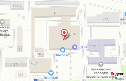 ОАО Банкомат, АК БайкалБанк на Ключевской улице на карте