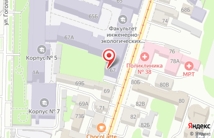 Центр социального обслуживания граждан пожилого возраста и инвалидов на Ильинской улице на карте