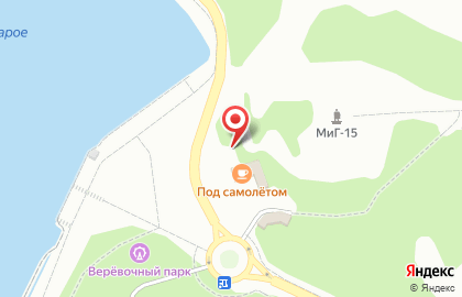 Отель на Озерной на карте