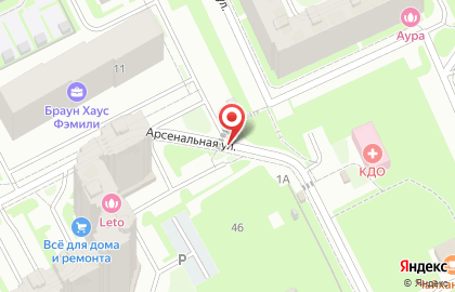 Левада, Конноспортивный Клуб на карте