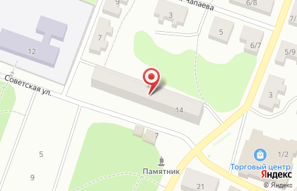 Супермаркет Пятёрочка, сеть супермаркетов на Советской улице на карте