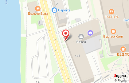 Банкетный зал На Охте в Красногвардейском районе на карте