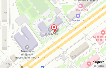 Рекламные щиты (6*3), Советский район, Ориентир-М на улице Партизана Железняка на карте