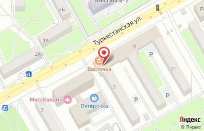 Банкомат Поволжский банк Сбербанка России, Оренбургское отделение на Туркестанской улице, 7 на карте