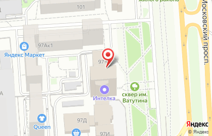 Кофейня Бодрый день в Коминтерновском районе на карте