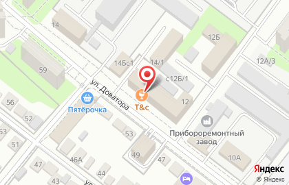 Клининговая компания Мастер Клининг в Октябрьском районе на карте