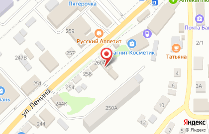 Магазин по продаже семян на улице Ленина на карте