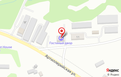 Технопарк Юг-Мет на Артиллерийской улице на карте