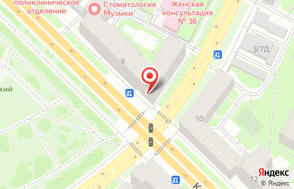 Многопрофильный медицинский центр ЭКСКЛЮЗИВ+ со стоматологической клиникой на карте