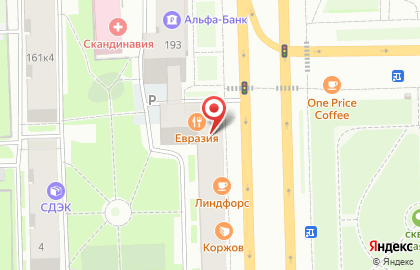 Кофе-бар Coffee Like на Московском проспекте на карте