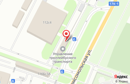 Банкомат МИнБанк на Комсомольской на карте