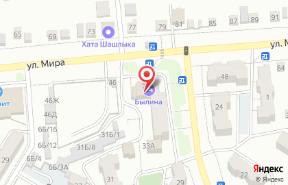 Гостиничный комплекс Былина на карте