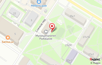 Нева, Невский район на карте