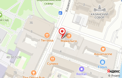 Экспресс-кофейня Baggins Coffee на Казанской улице на карте