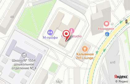 Компания МосРемСтрой на улице Мусоргского на карте