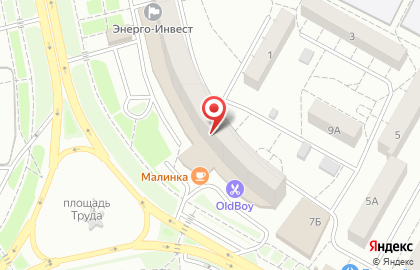 Туристическая компания Пангея на площади Труда на карте