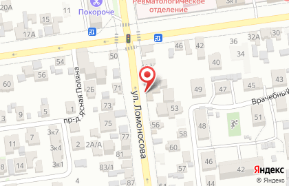 Мясной магазин в Ставрополе на карте