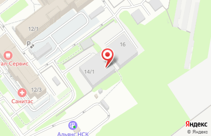 Автомойка на улице Николаева на карте