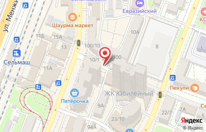 Киоск фастфудной продукции на улице Сержантова на карте