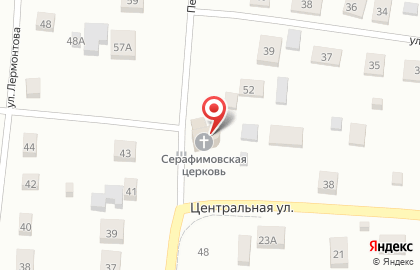 Храм Преподобного Серафима Саровского, пос. Алабушево на карте