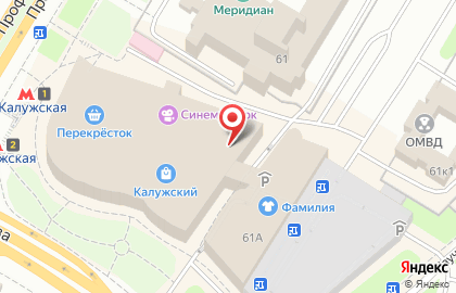 McDonald's на Калужской (ул Профсоюзная) на карте