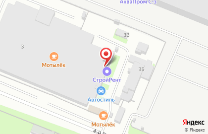 Компания по аренде строительного оборудования СтройРент в 4-ом Верхнем переулке на карте