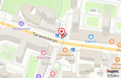 Компания Postavka1 на Таганской улице на карте