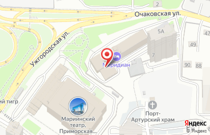 Банкомат Дальневосточный банк на Очаковской улице на карте