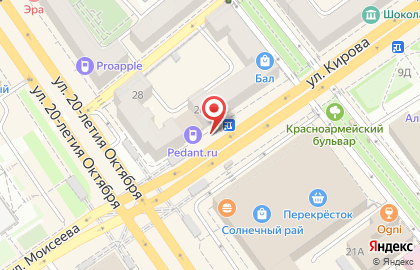 Комиссионный магазин Аврора в Воронеже на карте
