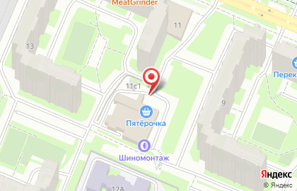 Дикси на Бульваре Дмитрия Донского (ул Грина д 11Б) на карте
