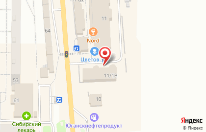 АСМ-мебель в Ханты-Мансийске на карте