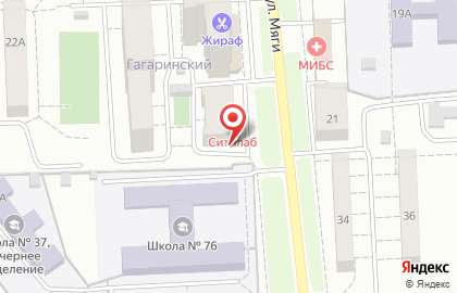 Новостройки, ООО АСПО-Самара Дом на улице Мяги на карте