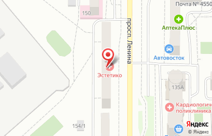 Автошкола Металлург на проспекте Ленина, 152 на карте