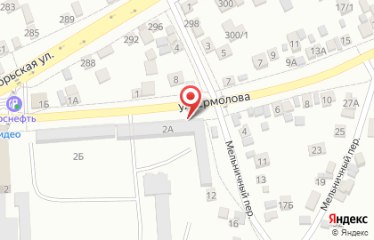 Минимаркет Любимый на улице Ермолова на карте