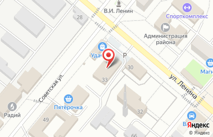Магазин Кроха на Советской улице на карте