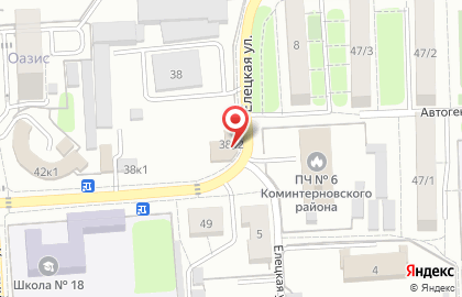 Закусочная Алко в Коминтерновском районе на карте