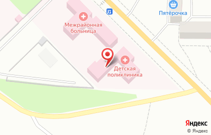 Детская Поликлиника на улице Гагарина на карте