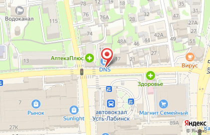 Супермаркет цифровой и бытовой техники DNS на улице им. Марии Овсянниковой на карте
