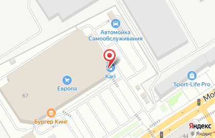 Супермаркет цифровой и бытовой техники DNS в Железнодорожном районе на карте