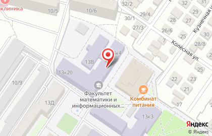 Оренбургский государственный университет в Центральном районе на карте