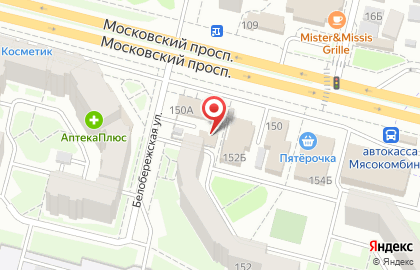 Магазин Красное & Белое в Брянске на карте