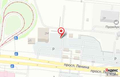 Продуктовый киоск в Тракторозаводском районе на карте