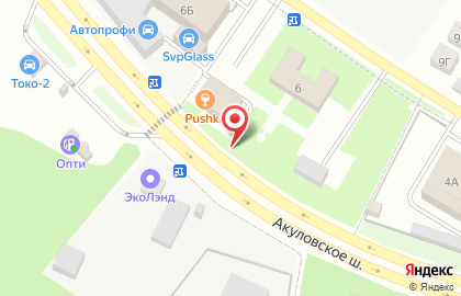 Росто-досааф Пушкинская Техническая Школа на карте