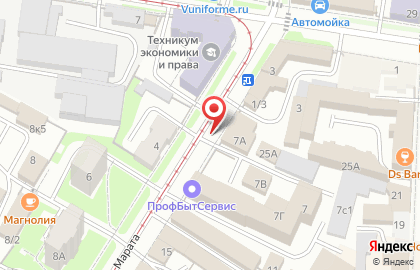 Кафе Гудман на карте