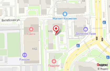 Торгово-производственная фирма Чистый Урал в Центральном районе на карте