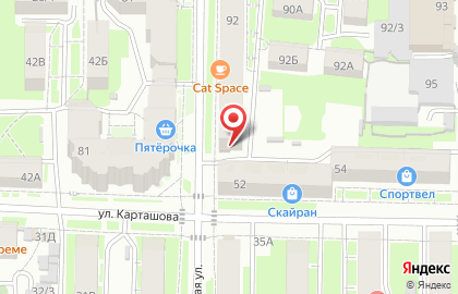Салон-парикмахерская Цирюльня на Тверской улице на карте