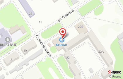 Супермаркет Магнит в Туле на карте